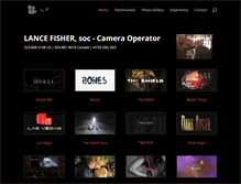 Tablet Screenshot of lancesfisher.com